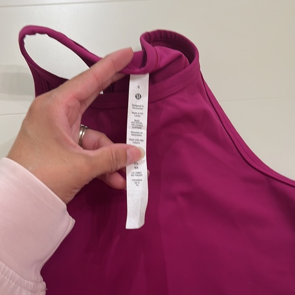Lululemon aling waist length racer back - Picture 9 of 10